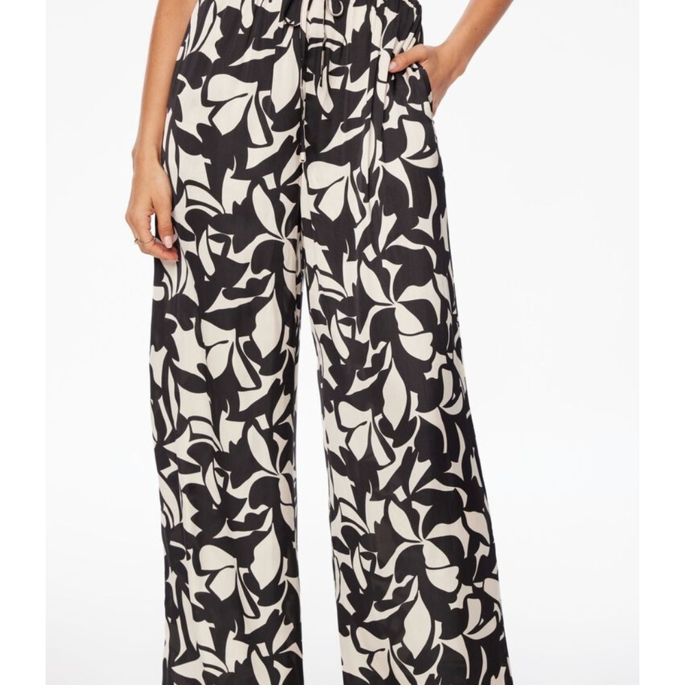 Stylish Black and White Women's Pants